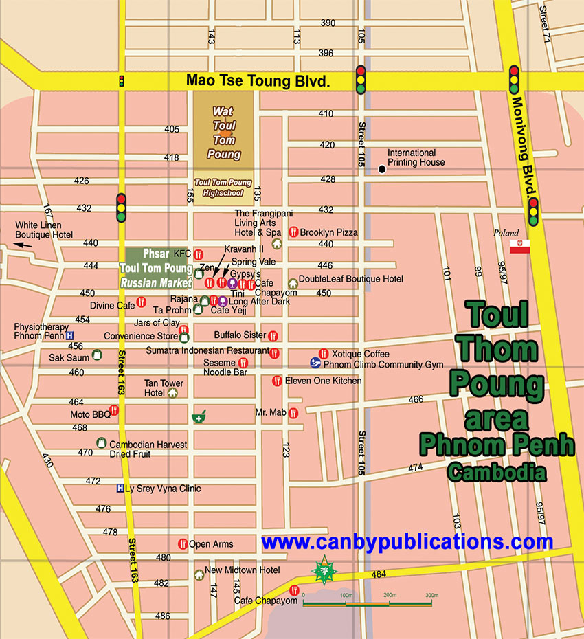 Toul Thom Poung area, Phnom Penh, Cambodia