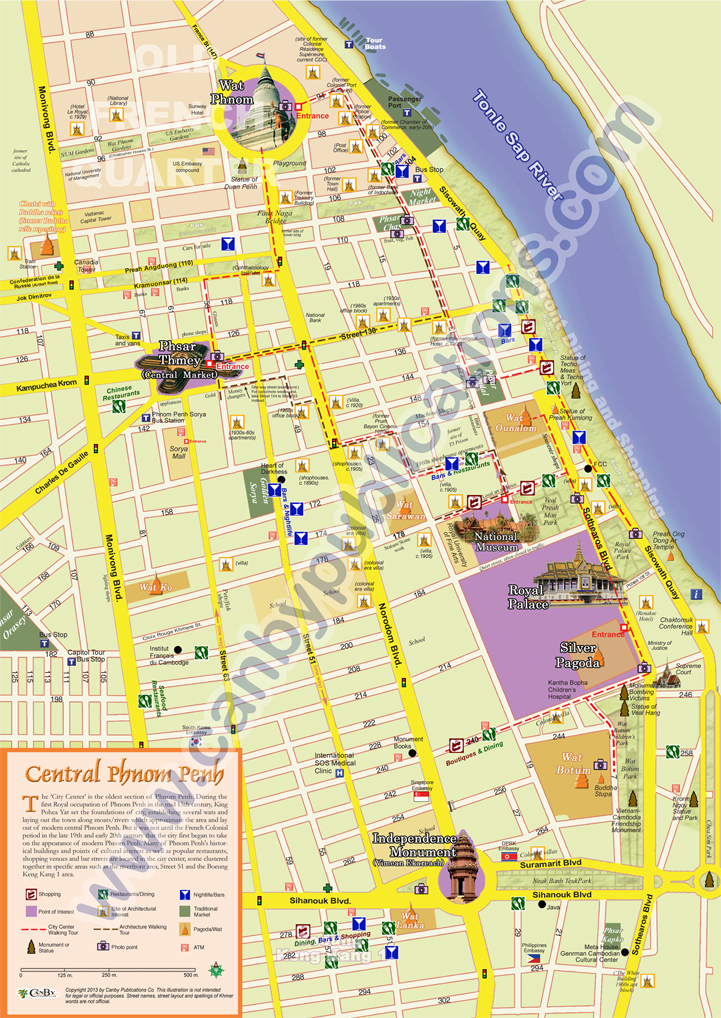 Phnom Phen Map