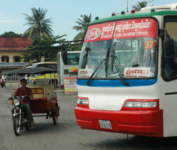 sihanoukville cambodia travel bus phnom buses penh
